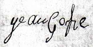Signature Jean Goffre